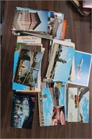 Stack of Vintage Postcards