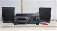 Emerson Cassette Stereo w/ Cassettes