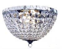 Elegant Designs Victoria Crystal 2-Light Chrome