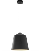 Home Decorators Collection 12.5 in. 1-Light Black