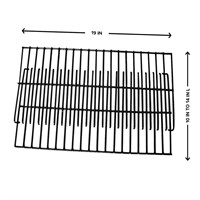 19 in. Adjustable Porcelain Cooking Grate