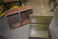 Wooden & Metal Box