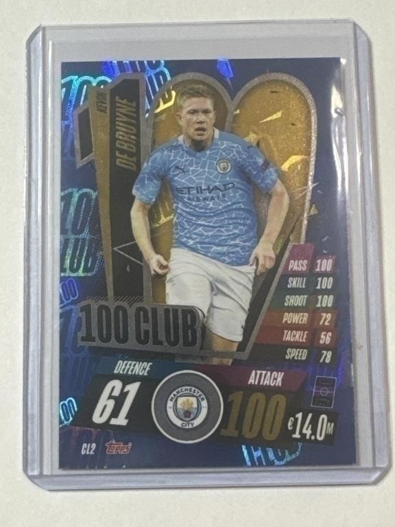 2020-21 Topps Attax UEFA #CL2 Kevin De Bruyne!