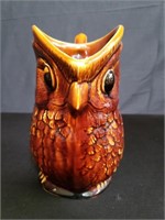 Price Kensington ceramic owl pitcher