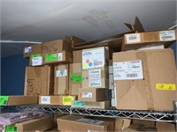 20 NEW APPLIANCE PARTS, CONTENTS OF SHELF