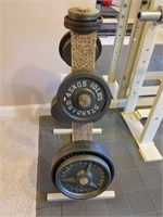 Weight Tree With Weight Plates