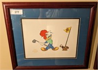 WALTER LANTZ  ART CEL FRAMED