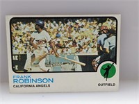 1973 Topps Baseball Frank Robinson Card 175