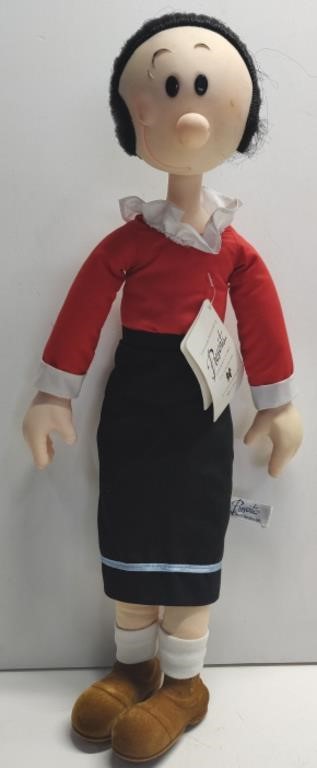 Popeye Olive Oyl Stuffed Figure