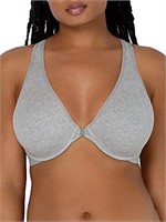 36D, Smart & Sexy womens Comfort Cotton Front