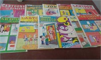 (11) Vintage Cartoon/Joke Books