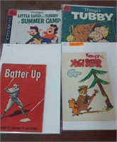 (4) Vintage Tubby, Batter up & Yogi