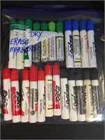 Bundle of Dry Erase Markers