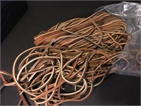 Bundle of Leather Rope Craft Supplies