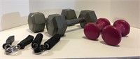 Weights and Workout Equipment