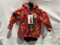 Gusti Boys 2 Piece Rain Suit Size 3t