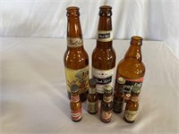 3 Beer Bottles & 4 Miniature Beer Bottles NOTES