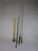 LOT OF FISHING POLES