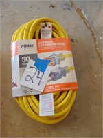 NEW 50ft outdoor extension cord