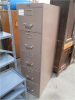 Devon 5 Drawer Metal File Cabinet
