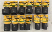 Dewalt 3/4Dr Metric Impact Sockets