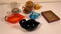 glass swans & more