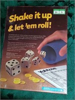 Yahtzee Board Game, New Sealed
