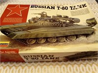 Russian T 80 Military Tank Model