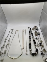 SIGNED NECKLACE LOT OF 6