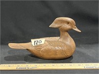 Wooden duck