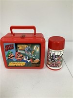 Aladdin Super Mario Lunchbox w/ Thermos