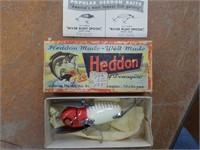 Vintage Heddon lure in box