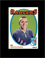 1971 Topps #90 Ed Giacomin P/F to GD+