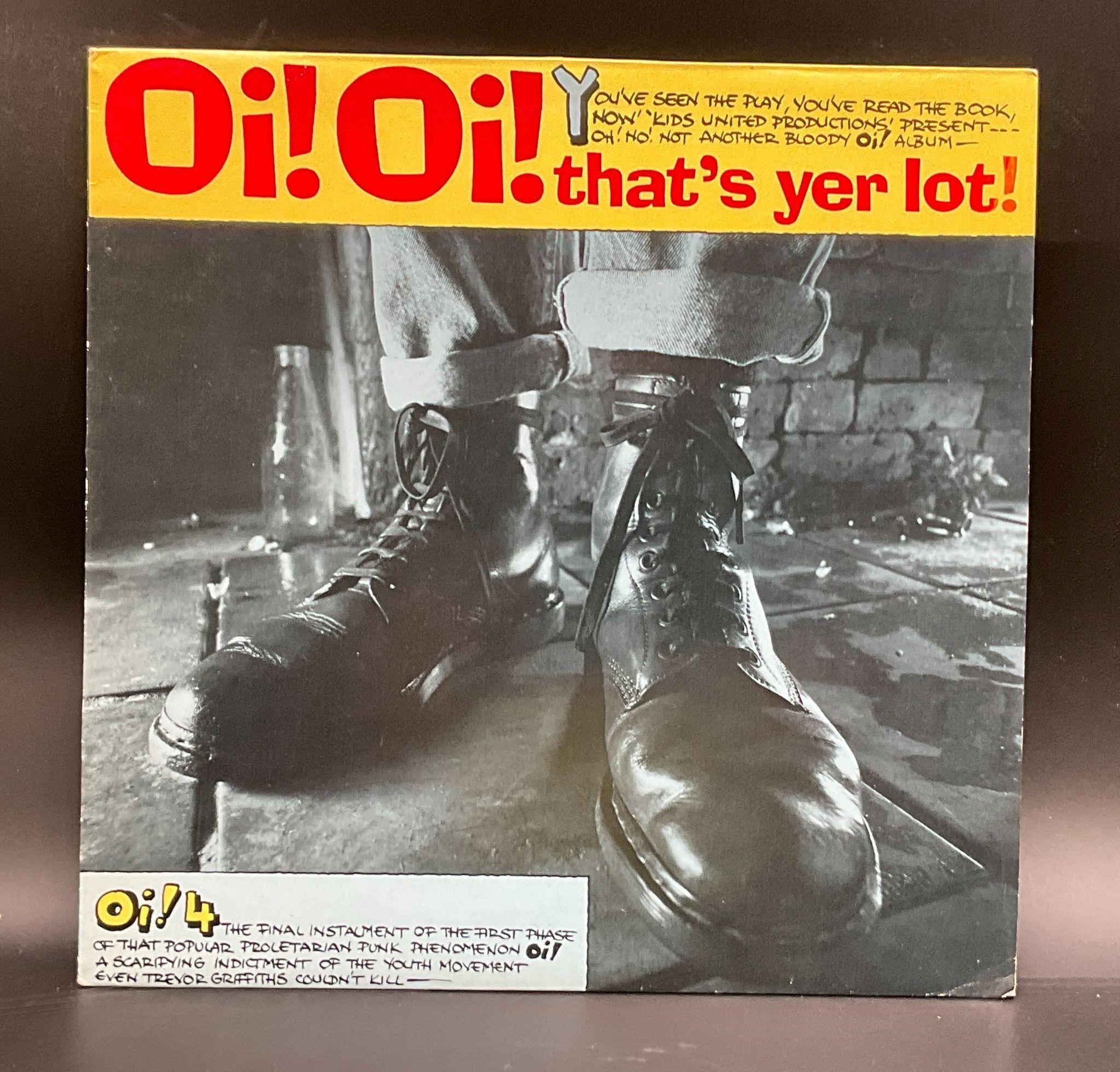 1982 "Oi! Oi! That's Yer Lot" Punk UK LP