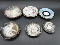 Japanese Saucer Plates Hand Painted