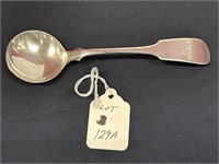 Coin silver sauce ladle by RW Wilson Philadelphia