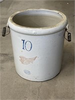 Red Wing 10 Gallon Stoneware Crock