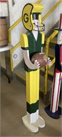 Wooden Green Bay Packers Statue