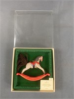1981 Hallmark Rocking Horse Ornament