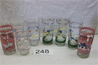 Home Accent Kitchen Glass/Tumblers (8)