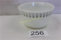 Vintage Hazel Atlas Milk Glass Mixing Bowl