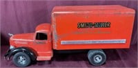 Smith Miller L Mack red van box truck