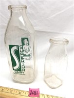 Hagerstown Milk Bottles: Superior & Hagerstown Dai