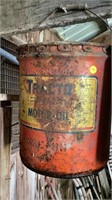5 gallon oil buckets (2)