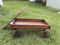 Vtg. Sherwood Spring Coaster Wagon