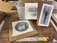 3-P.Buckley Moss prints no frames