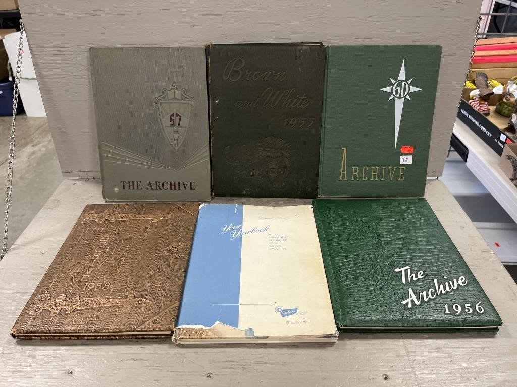 Assorted Yearbooks
