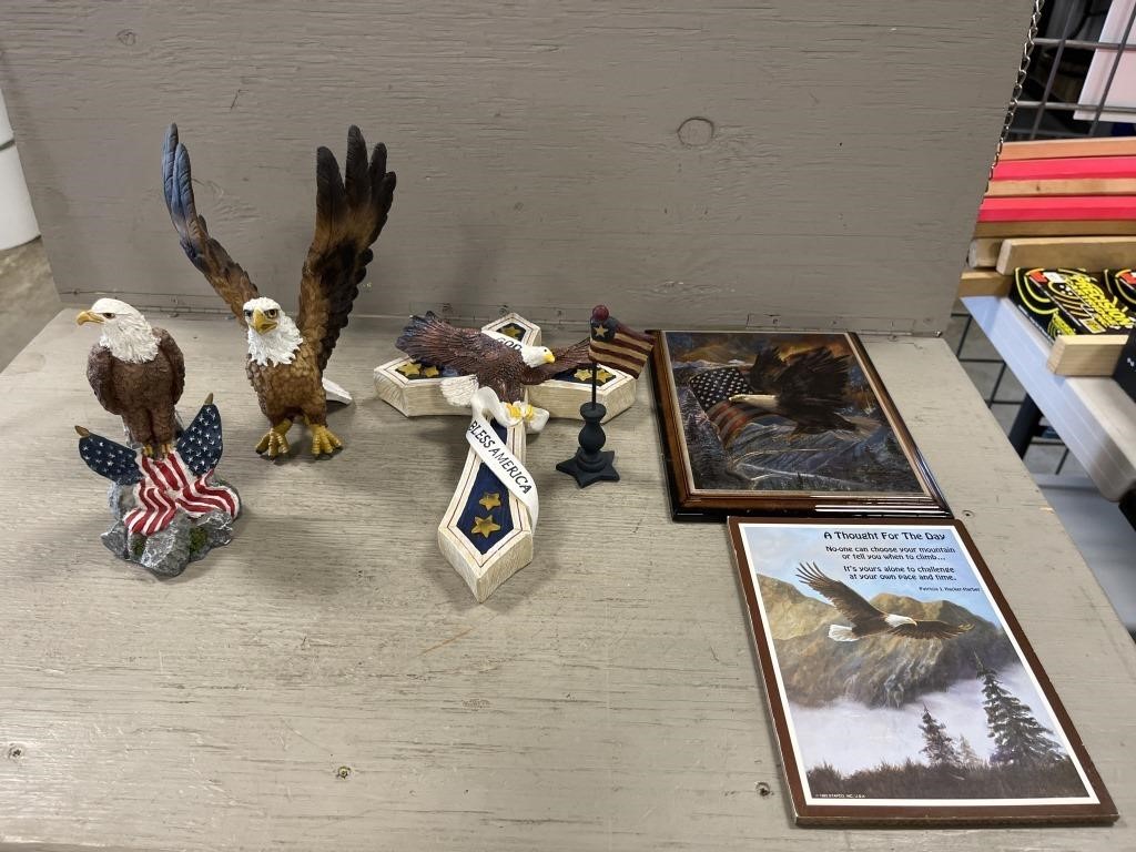 Assorted Eagle Decor