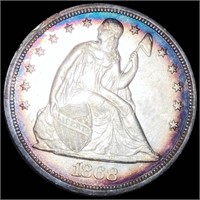 1868 Seated Liberty Dollar UNCIRCULATED