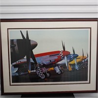 Numbered Aviation Print